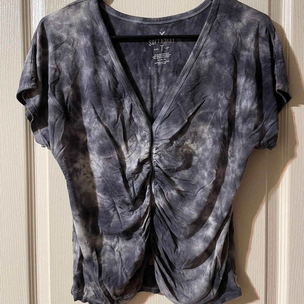 Ruched crop top 😍 (5/20)